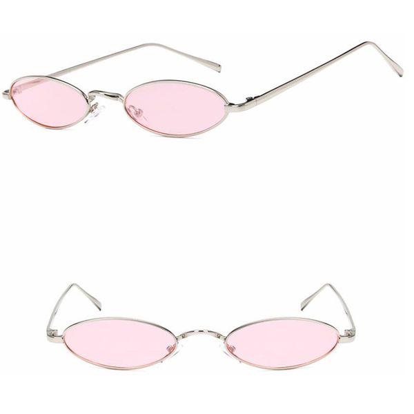 fashion brand designer small oval metal frame sunglasses women men clear color lenses ellipse tiny sun glasses female, White;black
fashion brand designer small oval metal frame sunglasses women men clear color lenses ellipse tiny sun glasses female, White;black