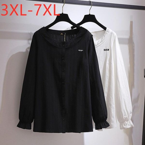 women's blouses & shirts 2021 ladies spring autumn plus size for women large long sleeve loose casual button cotton shirt 3xl 4xl 5xl, White
women's blouses & shirts 2021 ladies spring autumn plus size for women large long sleeve loose casual button cotton shirt 3xl 4xl 5xl, White