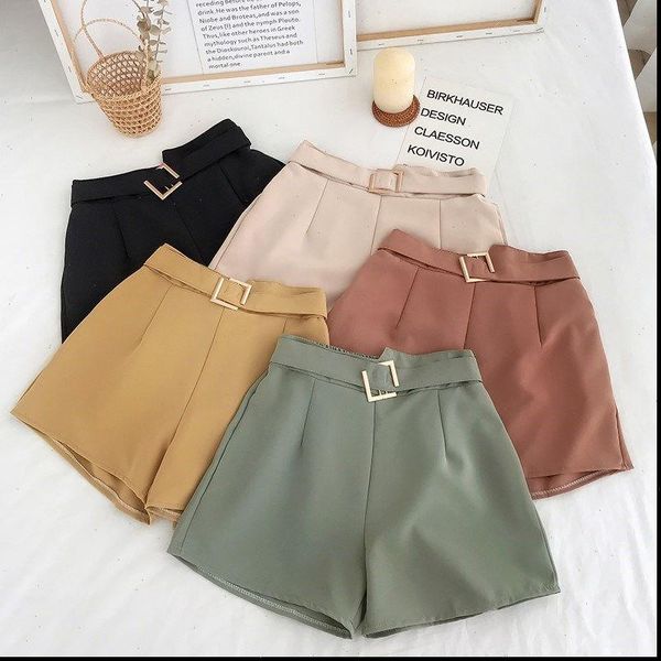 fashion women short summer casual solid drawstring shorts with belt high waist loose short for girls soft female short, White;black
fashion women short summer casual solid drawstring shorts with belt high waist loose short for girls soft female short, White;black