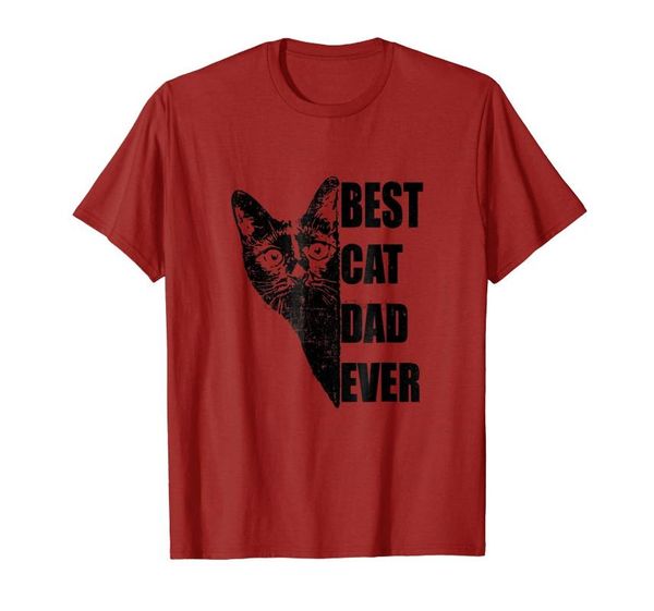 men's t-shirts 2021 fashion men t shirt mens cat dad ever distressed, White;black
men's t-shirts 2021 fashion men t shirt mens cat dad ever distressed, White;black