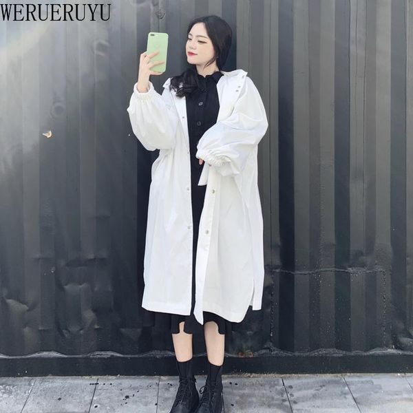 werueruyu 2021 new autumn winter windbreaker long sleeve t collar singel-breasted loose over the knee long coat, Tan;black
werueruyu 2021 new autumn winter windbreaker long sleeve t collar singel-breasted loose over the knee long coat, Tan;black