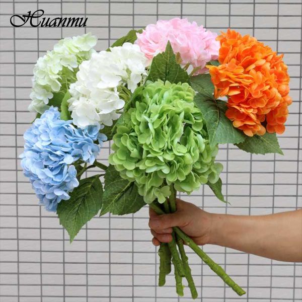decorative flowers & wreaths hydrangea plant silk artificial flower branches blue for home wedding party decoration fake ornaments
decorative flowers & wreaths hydrangea plant silk artificial flower branches blue for home wedding party decoration fake ornaments