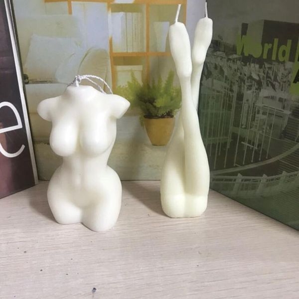 body art candles figure candle status art design holiday home decor pack of 10