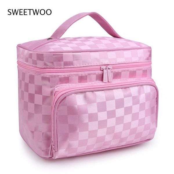 cosmetic bags & cases women bag cosmetics organizer travel necessaries waterproof makeup multifunction toiletry make up