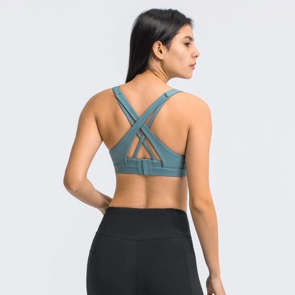 yoga outfit adjustable buckle sports bra cross strap high strength - resistant underwear women
yoga outfit adjustable buckle sports bra cross strap high strength - resistant underwear women