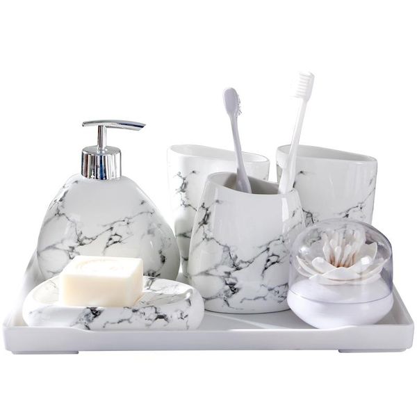 bath accessory set scandinavian home bathroom wash ceramic decoration accessories toothbrush holder soap dispenser supplies
bath accessory set scandinavian home bathroom wash ceramic decoration accessories toothbrush holder soap dispenser supplies