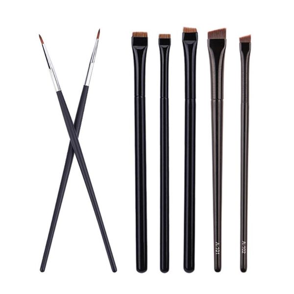 makeup brushes thin eyeliner make up brush fine liner professional small angled eyebrow brow eye contour tool
makeup brushes thin eyeliner make up brush fine liner professional small angled eyebrow brow eye contour tool