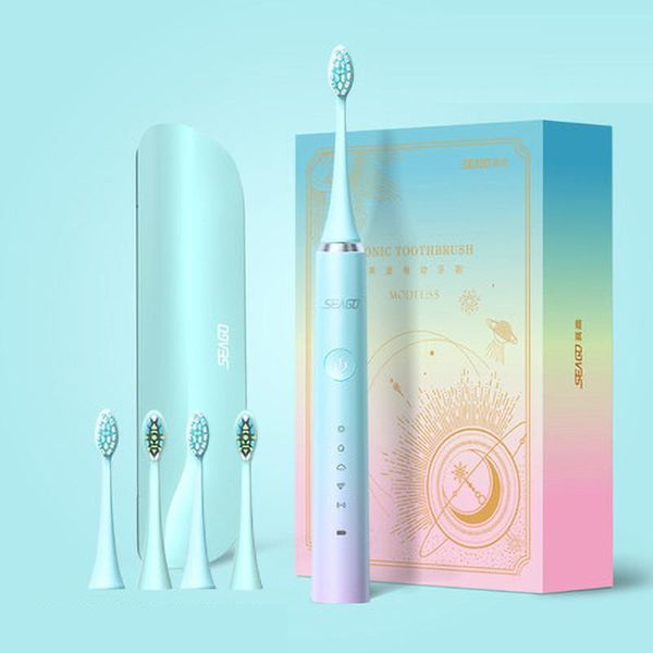 smart electric toothbrush usb rechargeable sonic 5 gear mode waterproof with head deep cleaning soft-bristle
smart electric toothbrush usb rechargeable sonic 5 gear mode waterproof with head deep cleaning soft-bristle