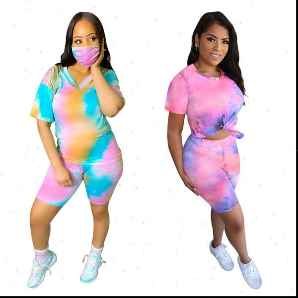 tie dyed women sports suits two pieces set short sleeve o neck short pants 2 pieces set tracksuits skinny outdoor wear, Gray
tie dyed women sports suits two pieces set short sleeve o neck short pants 2 pieces set tracksuits skinny outdoor wear, Gray
