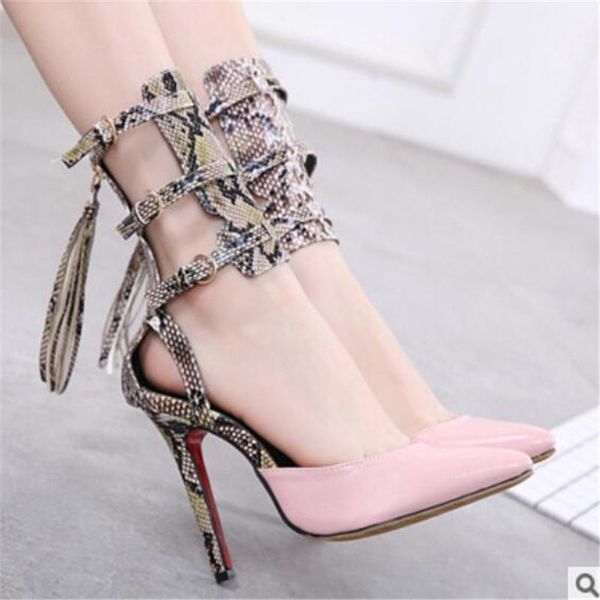 2021 new ladies sandals snake print high super women's shoes fashion show 12 cm heels size 4-9, Black
2021 new ladies sandals snake print high super women's shoes fashion show 12 cm heels size 4-9, Black