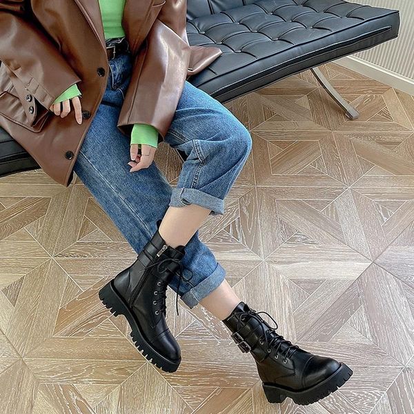 dress shoes boots women 2021 spring and autumn fashion wild hollow short leather thick bottom handsome knight x052, Black
dress shoes boots women 2021 spring and autumn fashion wild hollow short leather thick bottom handsome knight x052, Black