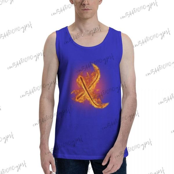 men' tank playera sin manga hombre burning x - combat gym clothing regata masculina, White;black
men' tank playera sin manga hombre burning x - combat gym clothing regata masculina, White;black