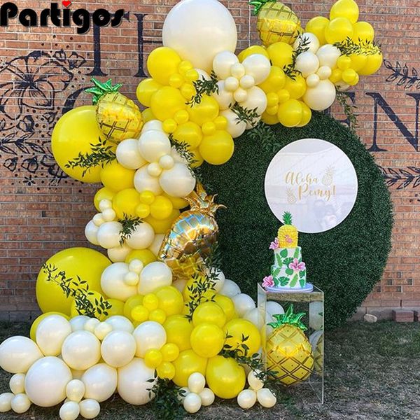 118pcs yellow milky white balloon garland arch kit big aluminum foil pineapple balloon wedding birthday baby shower decorations
118pcs yellow milky white balloon garland arch kit big aluminum foil pineapple balloon wedding birthday baby shower decorations