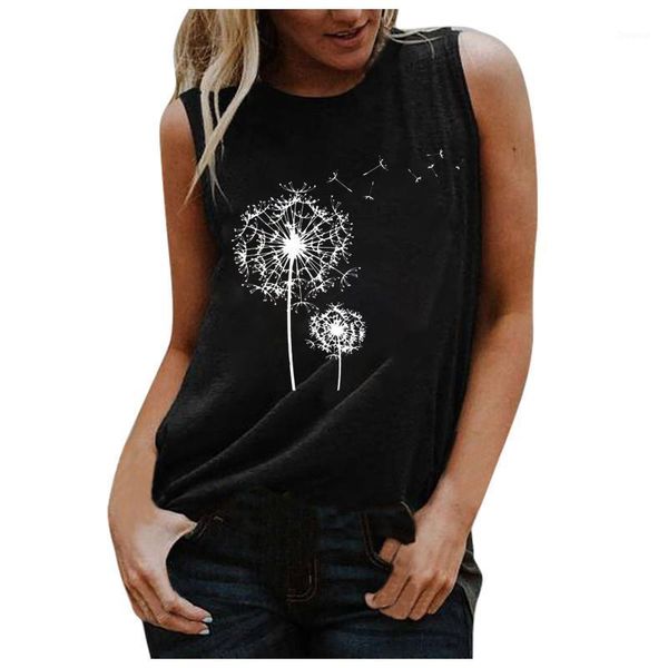women's t-shirt ladies summer fashion short sleeve sunflower print sleeveless vest round neck loose casual bottoming shirt #20, White
women's t-shirt ladies summer fashion short sleeve sunflower print sleeveless vest round neck loose casual bottoming shirt #20, White