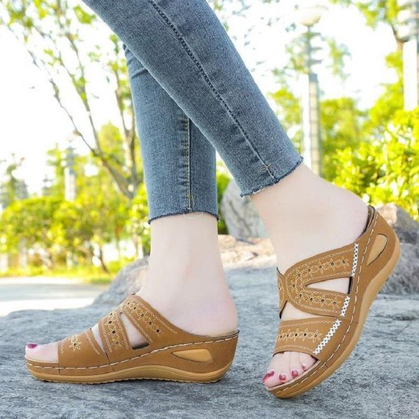 sandals women summer slippers 2021 hollow out comfy platform casual soft woman wedge shoes beach flip flops, Black
sandals women summer slippers 2021 hollow out comfy platform casual soft woman wedge shoes beach flip flops, Black