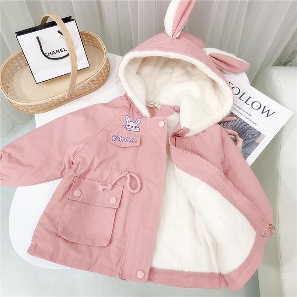 down coat winter baby girl denim jacket plus fur warm toddler outerwear plush cartoon cotton kids infant parka, Blue;gray
down coat winter baby girl denim jacket plus fur warm toddler outerwear plush cartoon cotton kids infant parka, Blue;gray