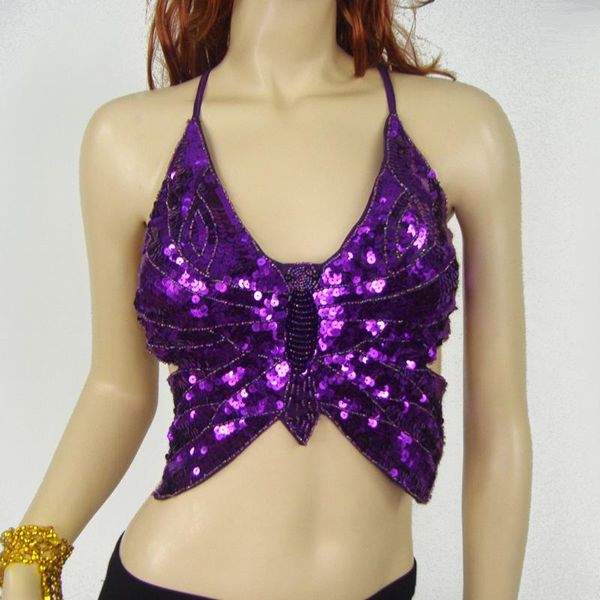 stage wear 2021 butterfly dancing belly dance bras bellydance sequins halter dancer costume 8 colors, Black;red
stage wear 2021 butterfly dancing belly dance bras bellydance sequins halter dancer costume 8 colors, Black;red