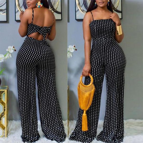 women's jumpsuits & rompers fadzeco women off shoulder jumpsuit spaghetti straps polka dot wide leg long pants romper, Black;white
women's jumpsuits & rompers fadzeco women off shoulder jumpsuit spaghetti straps polka dot wide leg long pants romper, Black;white
