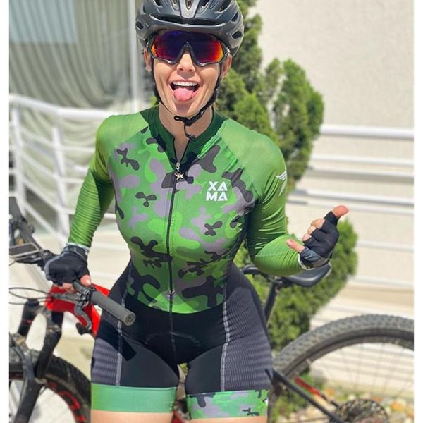 racing sets xama women's triathlon long-sleeved tights skating suits speed cycling suit roupa ciclismo race running, Black;blue
racing sets xama women's triathlon long-sleeved tights skating suits speed cycling suit roupa ciclismo race running, Black;blue