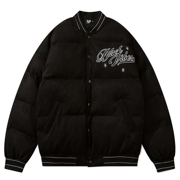 men's jackets mens loose letter embroidery hipster streetwear pu suede parkas jacket winter harajuku thick warm baseball coats, Black;brown
men's jackets mens loose letter embroidery hipster streetwear pu suede parkas jacket winter harajuku thick warm baseball coats, Black;brown