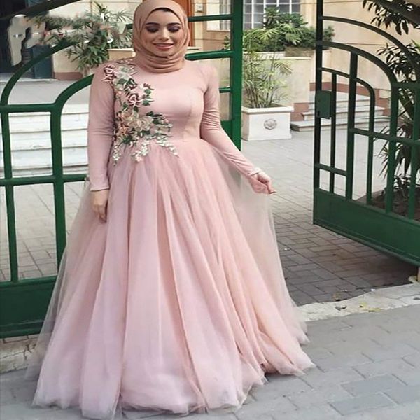 vintage pink muslim evening dresses 2021 dubai long sleeve tulle arabic prom gowns with appliques elegant formal robes de soirée, Black;red
vintage pink muslim evening dresses 2021 dubai long sleeve tulle arabic prom gowns with appliques elegant formal robes de soirée, Black;red