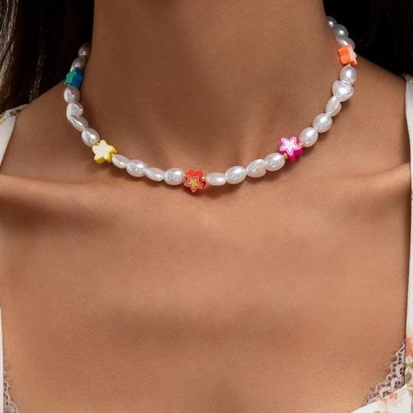 chokers y2k jewelry star necklace for women pearl vintage korean fashion boho colorful harajuku choker 2000s aesthetic gift, Golden;silver
chokers y2k jewelry star necklace for women pearl vintage korean fashion boho colorful harajuku choker 2000s aesthetic gift, Golden;silver