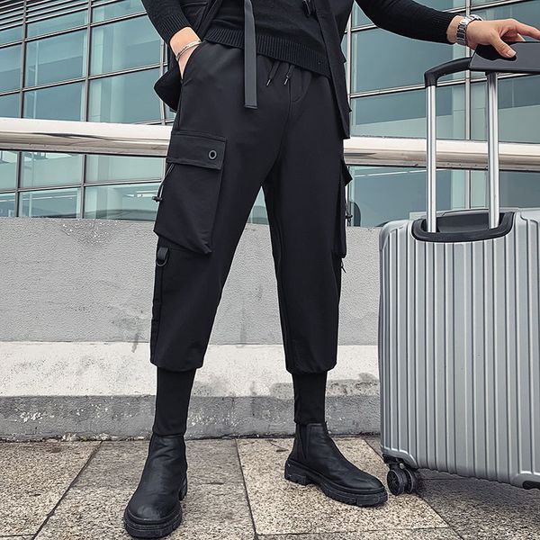 2021 new autumn winter plus veet harem men's slim fashion black pants men streetear hip-hop trousers mens m-3xl parc
2021 new autumn winter plus veet harem men's slim fashion black pants men streetear hip-hop trousers mens m-3xl parc