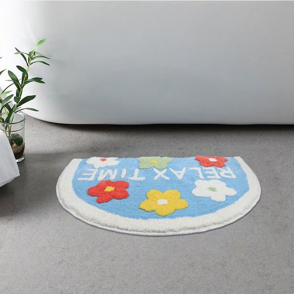 carpets children's semicircle cartoon tufted floor mats alphabet flowers bathroom door absorbent household entry anti-slip mat
carpets children's semicircle cartoon tufted floor mats alphabet flowers bathroom door absorbent household entry anti-slip mat
