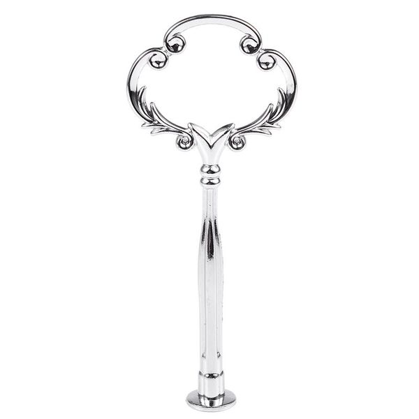 other bakeware 1set 2 3 tier cake plate stand heavy metal center handle fitting hardware rod shape:ornate victoriana color:silver amount:1 s
other bakeware 1set 2 3 tier cake plate stand heavy metal center handle fitting hardware rod shape:ornate victoriana color:silver amount:1 s