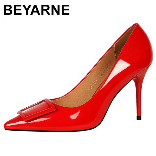 dress shoes beyaromen pumps square buckle casual thin high heels stiletto pu leather office women fashion for ladies, Black
dress shoes beyaromen pumps square buckle casual thin high heels stiletto pu leather office women fashion for ladies, Black