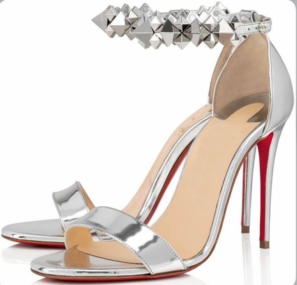 famous summer lady planetava women's sandals red bottom lady studs ankle strap high heels elegant lady stilettos high heels, Black
famous summer lady planetava women's sandals red bottom lady studs ankle strap high heels elegant lady stilettos high heels, Black