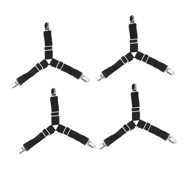 hooks & rails 4pcs adjustable triangular bed mattress sheet metal clips grippers straps table cloth fasten suspender fastener holder 
hooks & rails 4pcs adjustable triangular bed mattress sheet metal clips grippers straps table cloth fasten suspender fastener holder