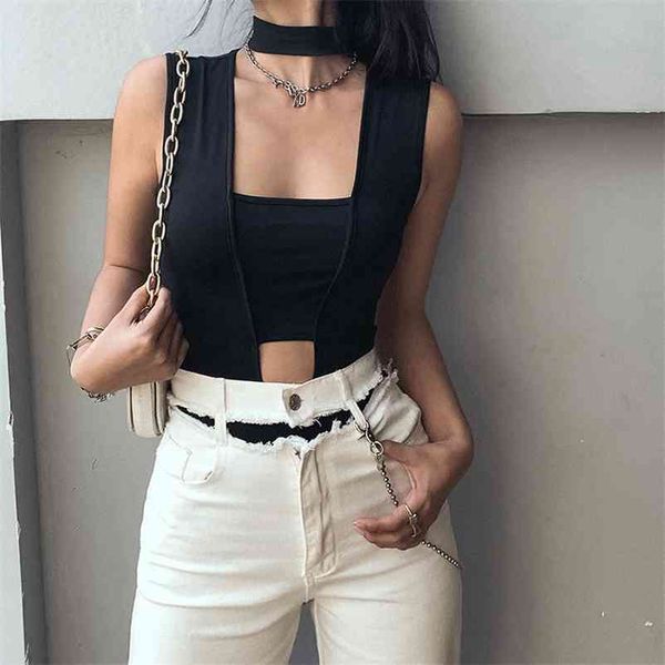 fashion hollow women's jumpsuit round neck black slim fit all-match thin rompers summer 210728, Black;white
fashion hollow women's jumpsuit round neck black slim fit all-match thin rompers summer 210728, Black;white