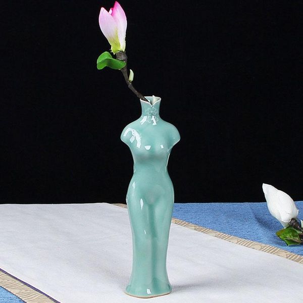 vases chinese cheongsam celadon ceramic flower vase home decoration modern plant holder desk hydroponics device room decor
vases chinese cheongsam celadon ceramic flower vase home decoration modern plant holder desk hydroponics device room decor