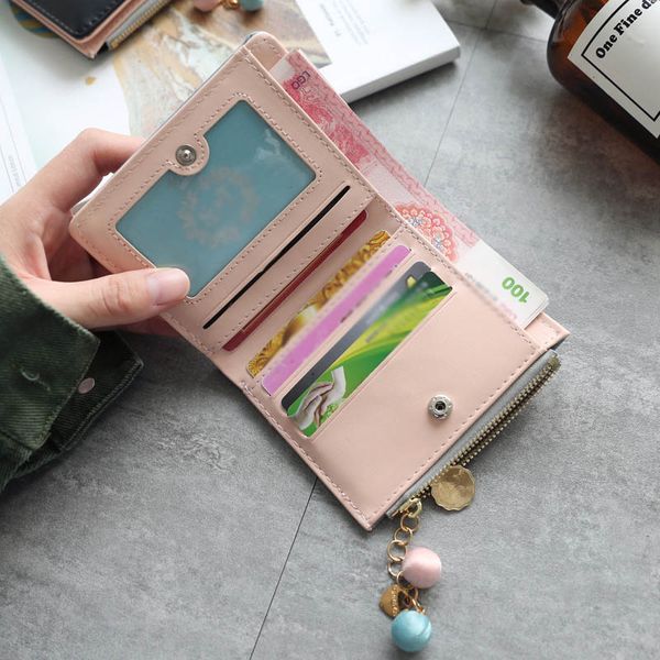 lovely ladies zipper hasp purse small change card holders simple fashion women female short pu leather wallet portefeuille femme, Red;black
lovely ladies zipper hasp purse small change card holders simple fashion women female short pu leather wallet portefeuille femme, Red;black