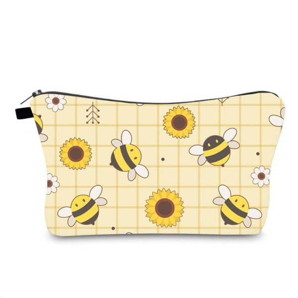 new bee printed female storage makeup bags women girls clutch bags cute cartoon bee travel container cosmetic case
new bee printed female storage makeup bags women girls clutch bags cute cartoon bee travel container cosmetic case