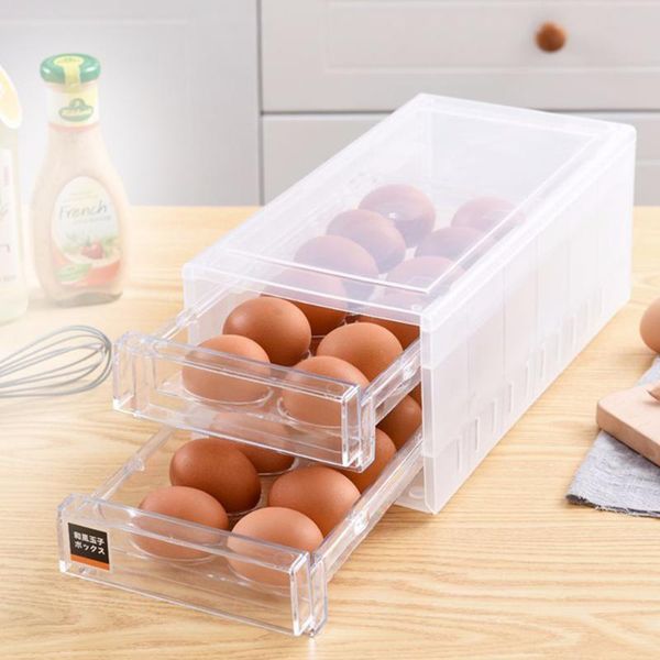 organizer container drawer design kitchen transparent moisture-proof double layer 24 grid refrigerator eggs box dustproof
organizer container drawer design kitchen transparent moisture-proof double layer 24 grid refrigerator eggs box dustproof