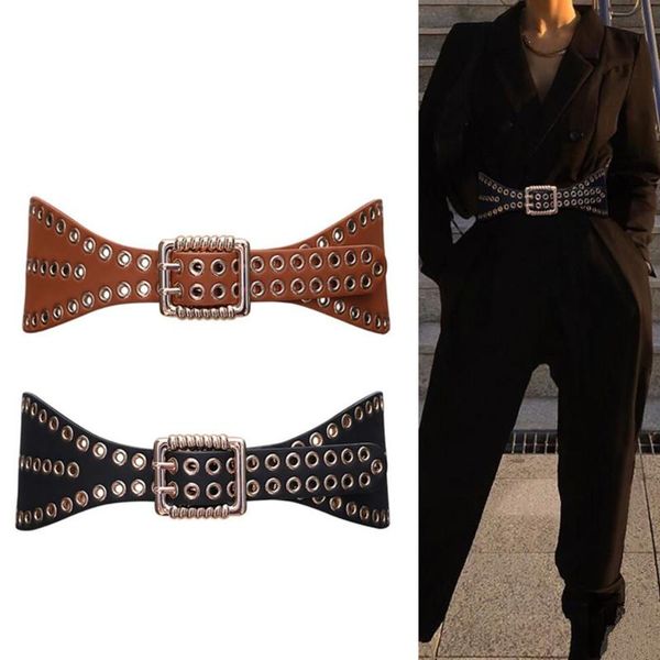 belts fashion rivets women waist belt luxury design leisure needle buckle elastic for lad retro all-match skirt female waistband, Black;brown
belts fashion rivets women waist belt luxury design leisure needle buckle elastic for lad retro all-match skirt female waistband, Black;brown