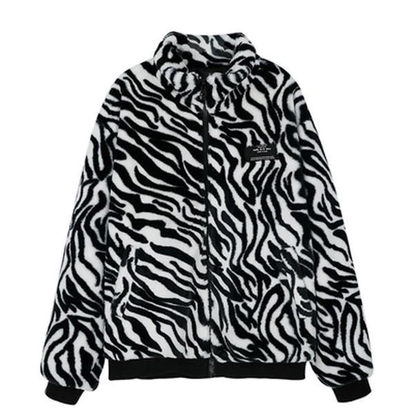 women's fur & faux perhaps u women white black jacket outwear zipper warm thick zebra c0462
women's fur & faux perhaps u women white black jacket outwear zipper warm thick zebra c0462