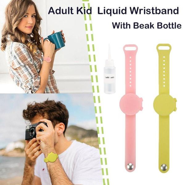 1pcs portable bracelet kid liquid wristband hand dispenser disinfection silicone bracelet handwash gel with sanitizing j50
1pcs portable bracelet kid liquid wristband hand dispenser disinfection silicone bracelet handwash gel with sanitizing j50