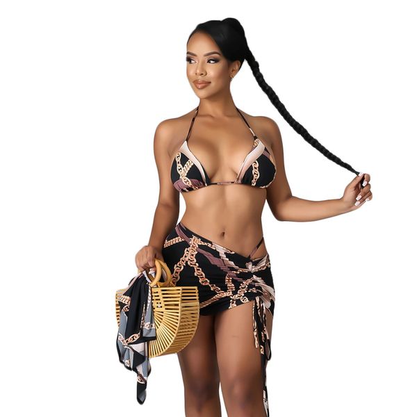 tracksuits fashion women casual bikini sets 4 pieces set plus size beachwear and swimsuits, Gray
tracksuits fashion women casual bikini sets 4 pieces set plus size beachwear and swimsuits, Gray