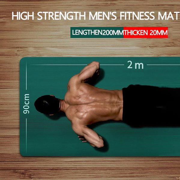 20mm extra thicken non-slip men's fitness mat high density exercise yoga mats for gym home fitness exercise gymnastics
20mm extra thicken non-slip men's fitness mat high density exercise yoga mats for gym home fitness exercise gymnastics