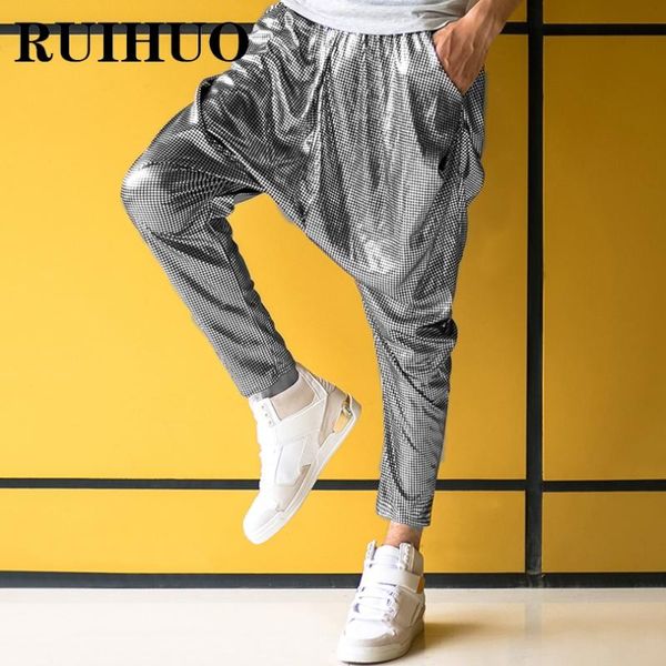 men's pants ruihuo 2021 cross-pants men trousers casual joggers sweatpants hip hop streetwear male plus size m-2xl, Black
men's pants ruihuo 2021 cross-pants men trousers casual joggers sweatpants hip hop streetwear male plus size m-2xl, Black