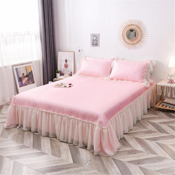 sheets & sets adorehouse cool fiber bed sheet pleated skirt 3pcs bedding solid color flat summer home textiles
sheets & sets adorehouse cool fiber bed sheet pleated skirt 3pcs bedding solid color flat summer home textiles