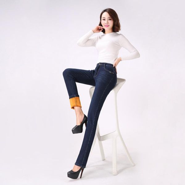 women's jeans jbersee cashmere warm winter women for high waist femme plus size skinny woman denim pants yz2027, Blue
women's jeans jbersee cashmere warm winter women for high waist femme plus size skinny woman denim pants yz2027, Blue