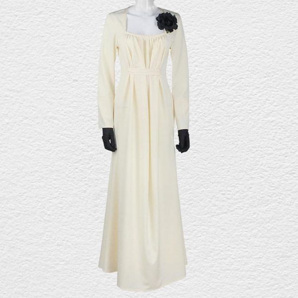 casual dresses women large hem dress long sleeve square neck waist tight cosplay costume festival banquet brooch+pair of sleeves+dress, Black;gray
casual dresses women large hem dress long sleeve square neck waist tight cosplay costume festival banquet brooch+pair of sleeves+dress, Black;gray