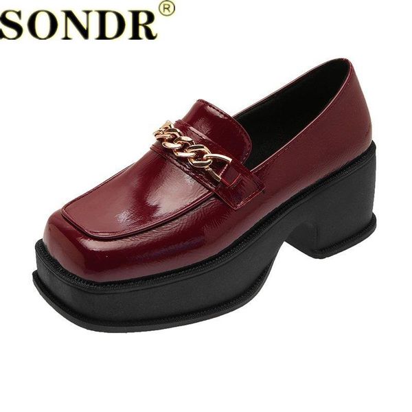 dress shoes pumps women fashion chunky high heels square toe metal decoration retro ladies mary janes platform, Black
dress shoes pumps women fashion chunky high heels square toe metal decoration retro ladies mary janes platform, Black