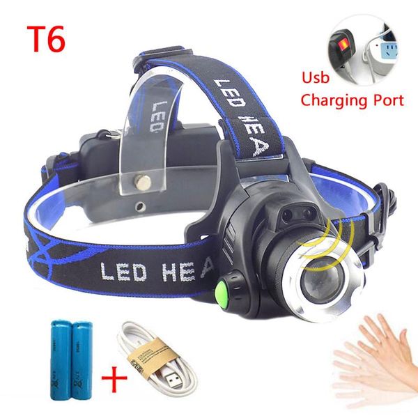 bright zoomable led t6 headlamp waterproof headlight usb rechargeable sensor head torch head lamp fishing hunting
bright zoomable led t6 headlamp waterproof headlight usb rechargeable sensor head torch head lamp fishing hunting