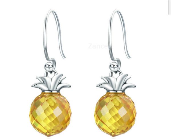trendy 925 sterling silver hanging pineapple crystal hanging drop earrings for women sterling silver jewelry gift, Golden
trendy 925 sterling silver hanging pineapple crystal hanging drop earrings for women sterling silver jewelry gift, Golden