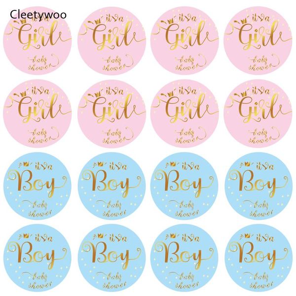 party decoration 60pcs it's a boy girl stickers baby shower round cake packaging sealing label pink kids birthday sticker gender reveal
party decoration 60pcs it's a boy girl stickers baby shower round cake packaging sealing label pink kids birthday sticker gender reveal